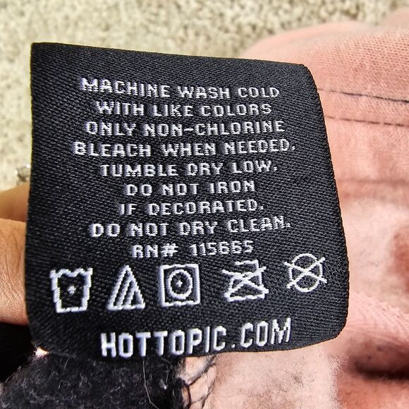 Hot Topic Hunter X Hunter Hisoka Split Hoodie Black & Pink Unisex Size Small - Picture 5 of 11